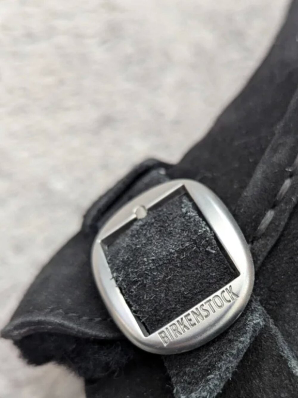 Birkenstock Black Buckley genuine shearling Size 40 - Picture 6 of 16
